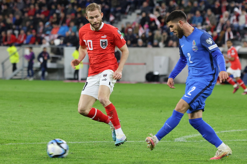 24.03.2023, AUT, Linz, Österreich vs Aserbaidschan, EM Qualifiakation, Im Bild, Fotocredit R.Schröckelsberger EMQ-2023-AUT-Aserbaidschan-31.jpg