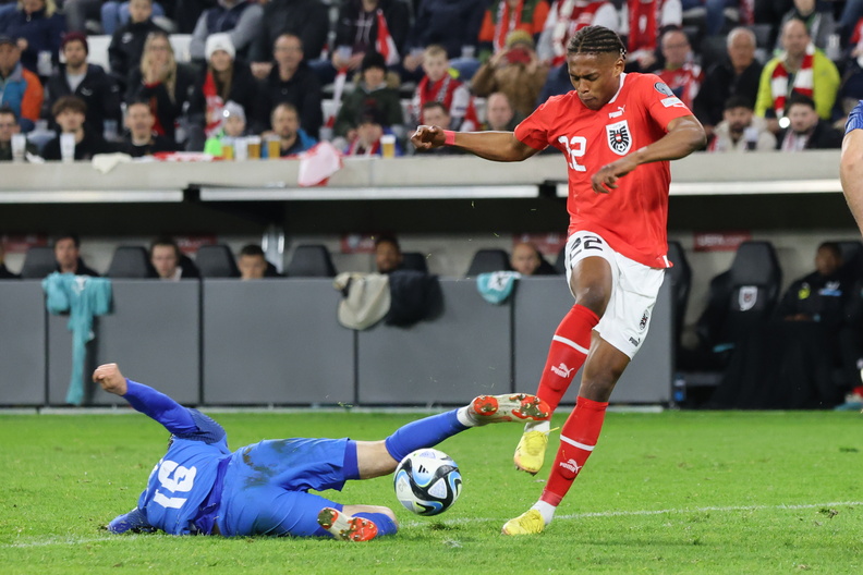 24.03.2023, AUT, Linz, Österreich vs Aserbaidschan, EM Qualifiakation, Im Bild, Fotocredit R.Schröckelsberger EMQ-2023-AUT-Aserbaidschan-41.jpg