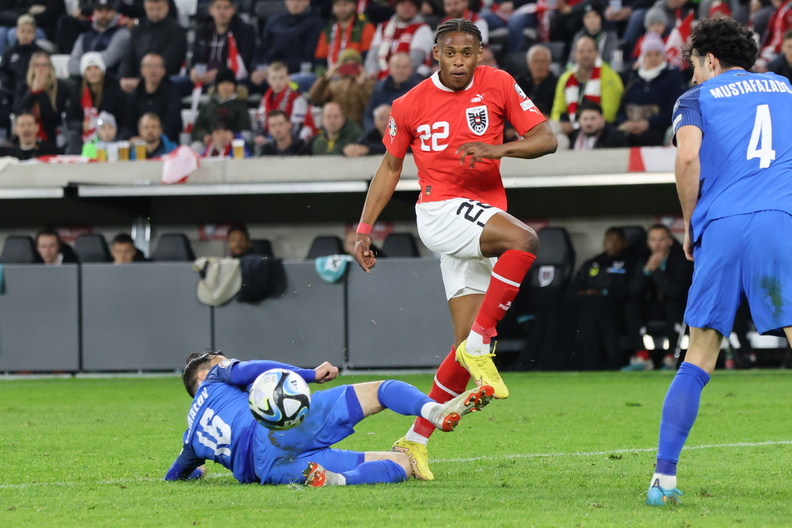 24.03.2023, AUT, Linz, Österreich vs Aserbaidschan, EM Qualifiakation, Im Bild, Fotocredit R.Schröckelsberger EMQ-2023-AUT-Aserbaidschan-42.jpg