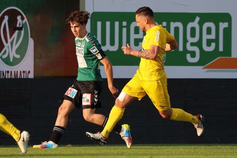 24.05.2024, AUT, Ried, Junge Wikinger vs UVB Vöcklamarkt, Regionalliga Mitte, Im Bild: Daniel Wimmer (Ried), Fotocredit Reinhard Schröckelsberger SVR-R28-JungeWikinger-Vöcklamarkt-4.jpg