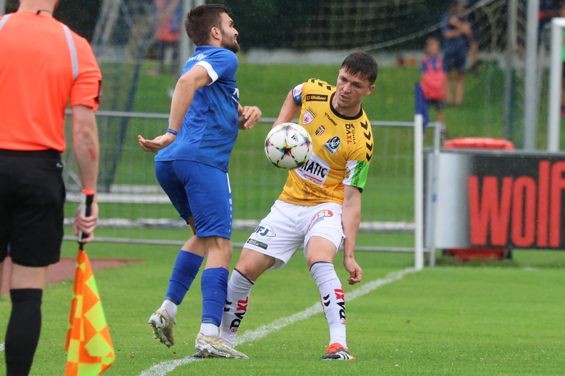 28.07.2024, AUT, Röthis, SC Röthis vs SV Ried, Uniqa ÖFB Cup, 1.Runde, Im Bild: Martin Rasinger (SV Ried), Fotocredit Reinhard Schröckelsberger CUP-Roethis-SVRied-2.jpg