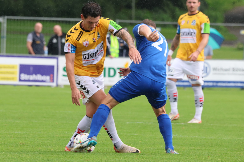 28.07.2024, AUT, Röthis, SC Röthis vs SV Ried, Uniqa ÖFB Cup, 1.Runde, Im Bild: Mark Grosse (SV Ried), Fotocredit Reinhard Schröckelsberger CUP-Roethis-SVRied-6.jpg