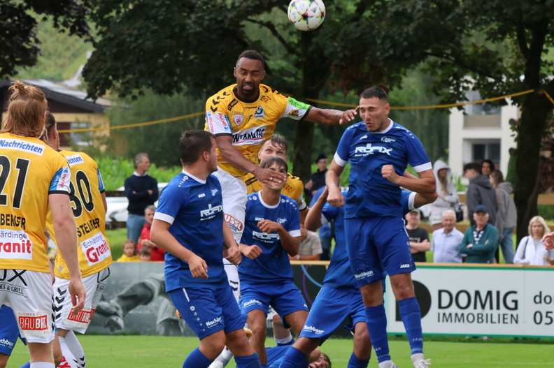 28.07.2024, AUT, Röthis, SC Röthis vs SV Ried, Uniqa ÖFB Cup, 1.Runde, Im Bild: Saliou Sane (SV Ried), Fotocredit Reinhard Schröckelsberger CUP-Roethis-SVRied-11.jpg