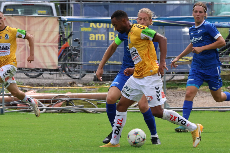 28.07.2024, AUT, Röthis, SC Röthis vs SV Ried, Uniqa ÖFB Cup, 1.Runde, Im Bild: Saliou Sane (SV Ried), Fotocredit Reinhard Schröckelsberger CUP-Roethis-SVRied-18.jpg