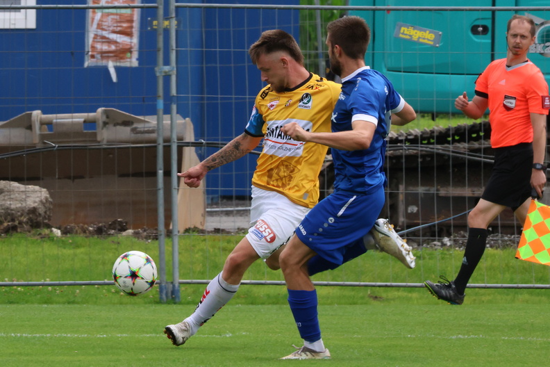 28.07.2024, AUT, Röthis, SC Röthis vs SV Ried, Uniqa ÖFB Cup, 1.Runde, Im Bild: Philipp Pomer (SV Ried), Fotocredit Reinhard Schröckelsberger CUP-Roethis-SVRied-19.jpg