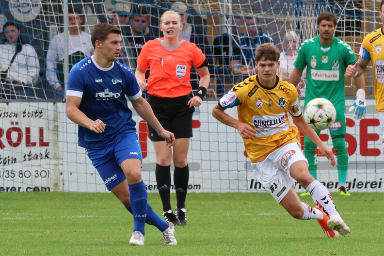 28.07.2024, AUT, Röthis, SC Röthis vs SV Ried, Uniqa ÖFB Cup, 1.Runde, Im Bild: Fabian Rossdorfer (SV Ried), Fotocredit Reinhard Schröckelsberger CUP-Roethis-SVRied-21.jpg