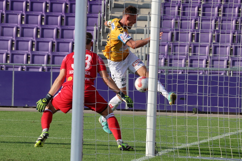 02.08.2024, AUT, Wien, SV Stripfing vs SV Ried, 2.Liga, 2024/25, Fotocredit Reinhard Schröckelsberger SVR-2425-R01-Stripfing-SVRied-12.jpg