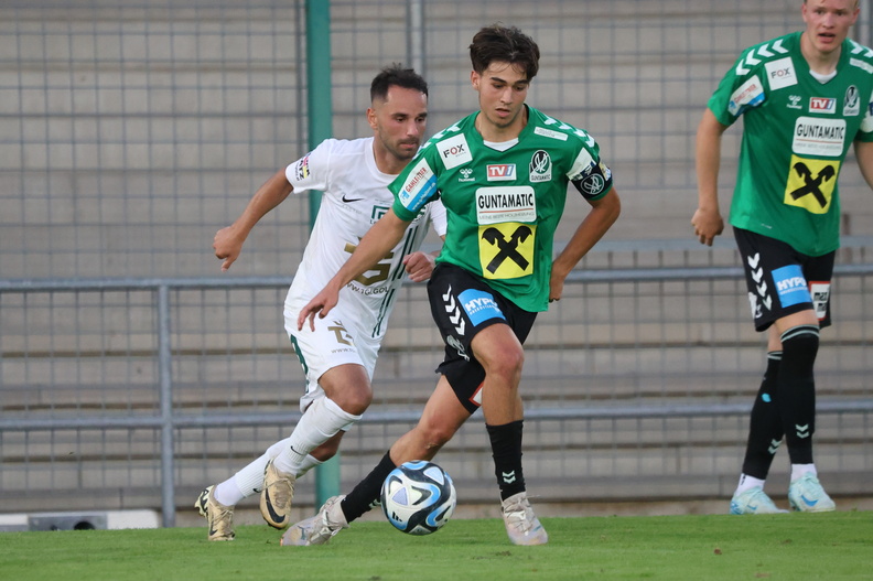23.08.2024, AUT, Ried, Junge Wikinger vs DSV Leoben, Regionalliga Mitte, Fotocredit Reinhard Schröckelsberger SVR-R04-JWR-Leoben-17.jpg