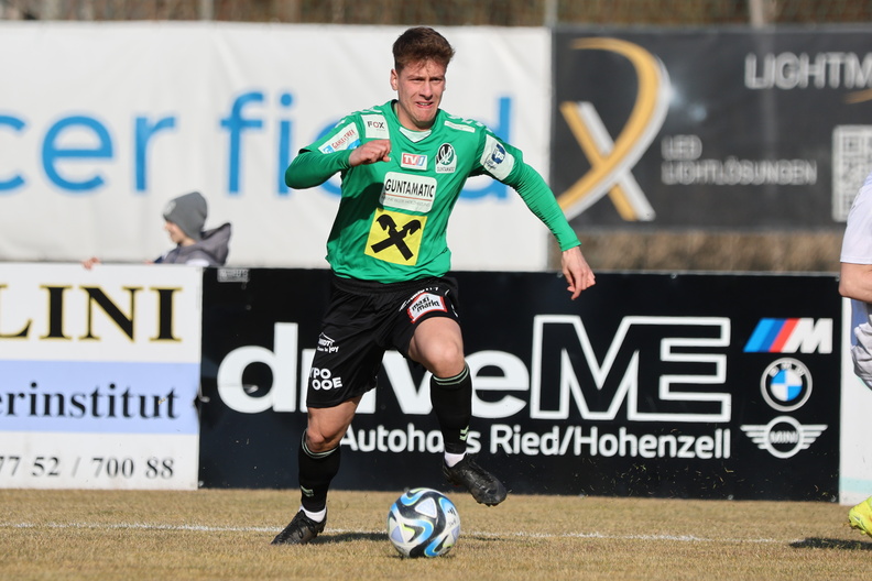 01.03.2025, AUT, Ried, Junge Wikinger vs WAC Amateure, Regionalliga Mitte, Fotocredit Reinhard Schröckelsberger RLM-R16-JWR-WAC-3.jpg