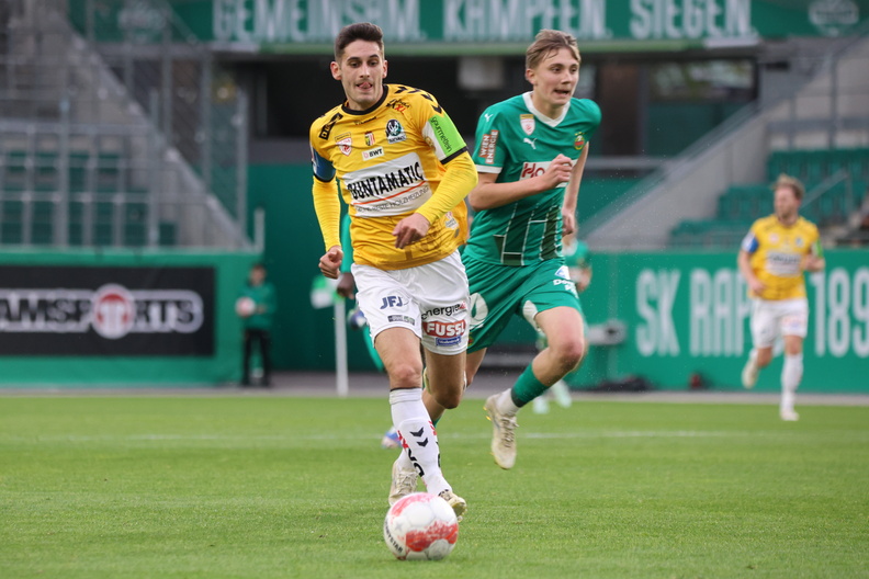 11.04.2025, AUT, Wien, SK Rapid II vs SV Ried, 2.Liga, 2024/25, Fotocredit Reinhard Schröckelsberger 2L-2425-R23-RAP-SVR-15.jpg