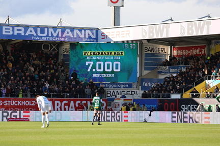 AUT, Ried, SV Ried vs SK Rapid, Admiral Bundesliga